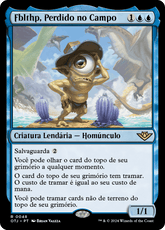 Fblthp, Perdido no Campo / Fblthp, Lost on the Range - Magic: The Gathering - MoxLand